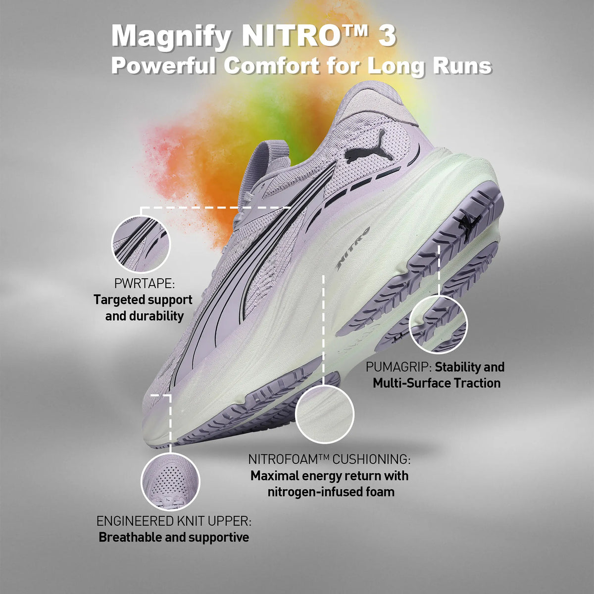 Puma Magnify NITRO™ 3  Lilac Crush