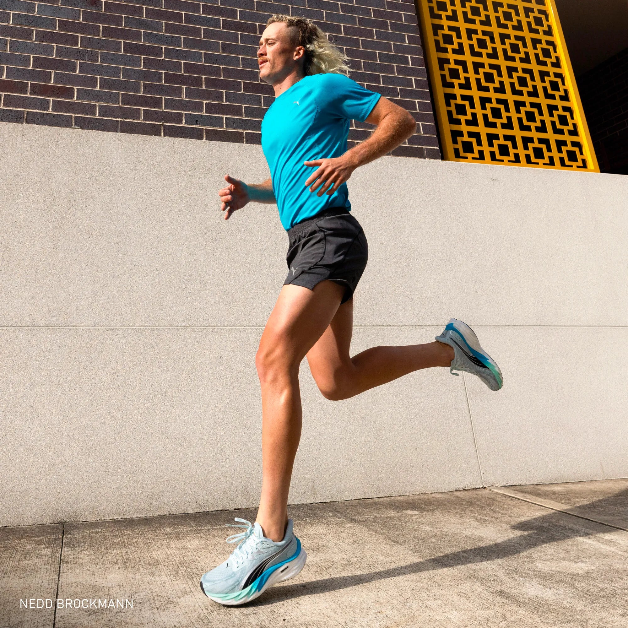 Puma Velocity NITRO 4 Sea Glass-Speed Blue