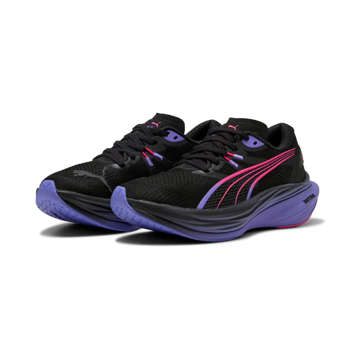 Puma Deviate NITRO 3 DIGITOKYO Black-Fluro Pink Pes Women