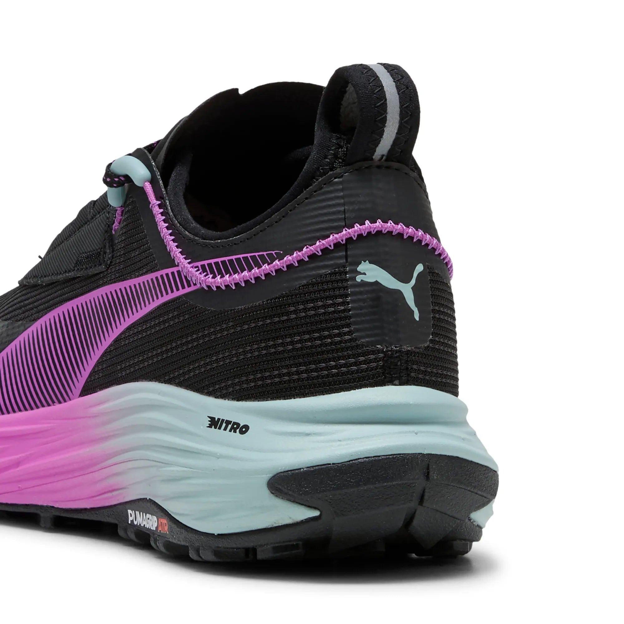 Puma Voyage NITRO 3 Tech Black Pure Magenta-Modern Mint