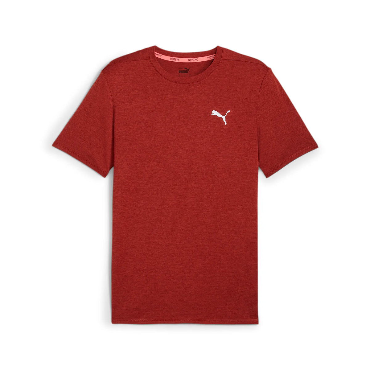 Puma Run Favorite Heather SS M Mars Red