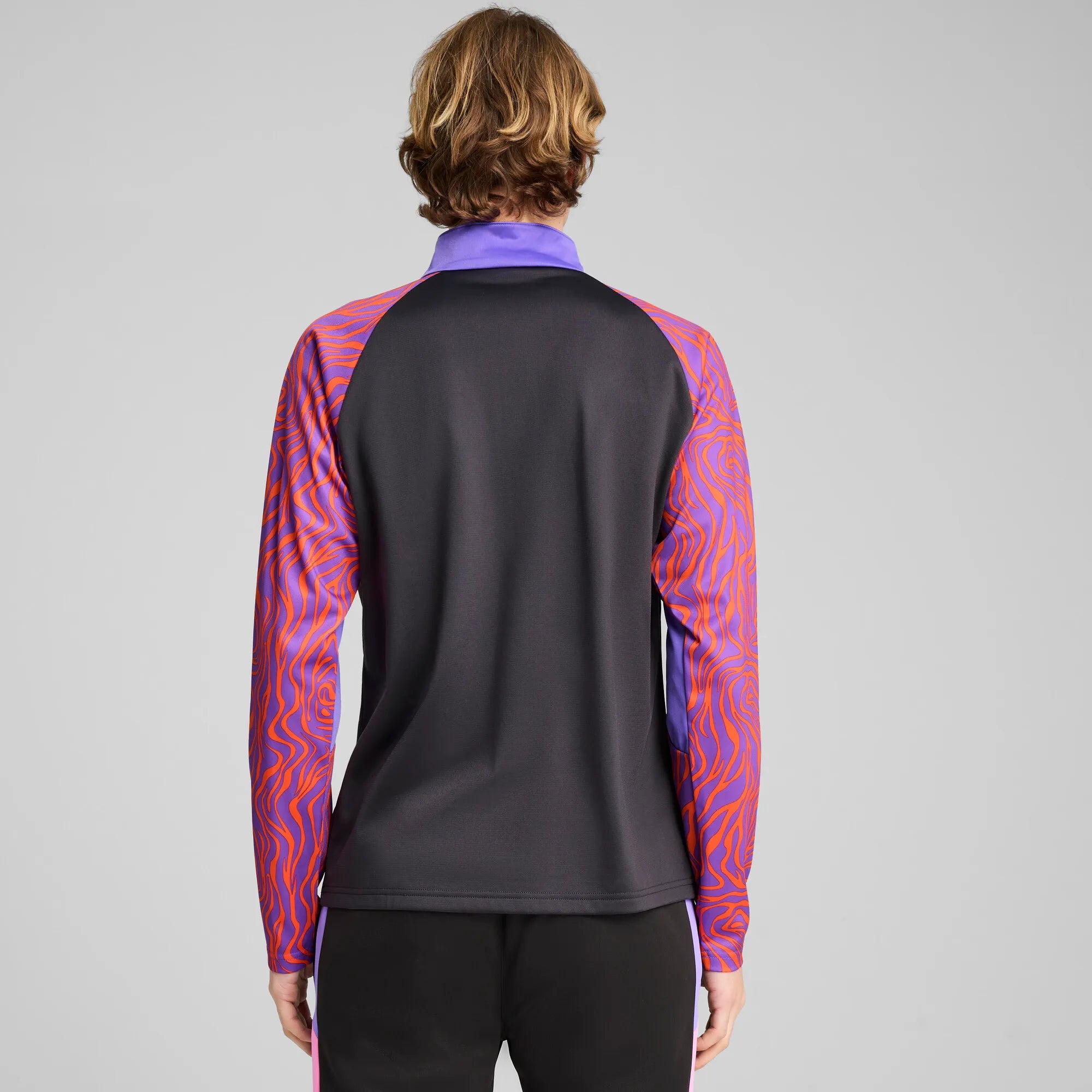 Puma Neymar JR Creativity 1/4 zip Dark Coal