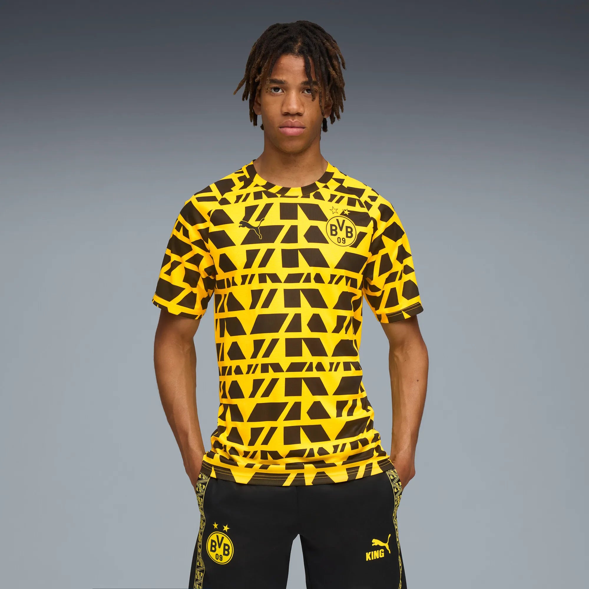 Puma BVB Borussia Dortmund 25/26 Warm Up Jersey