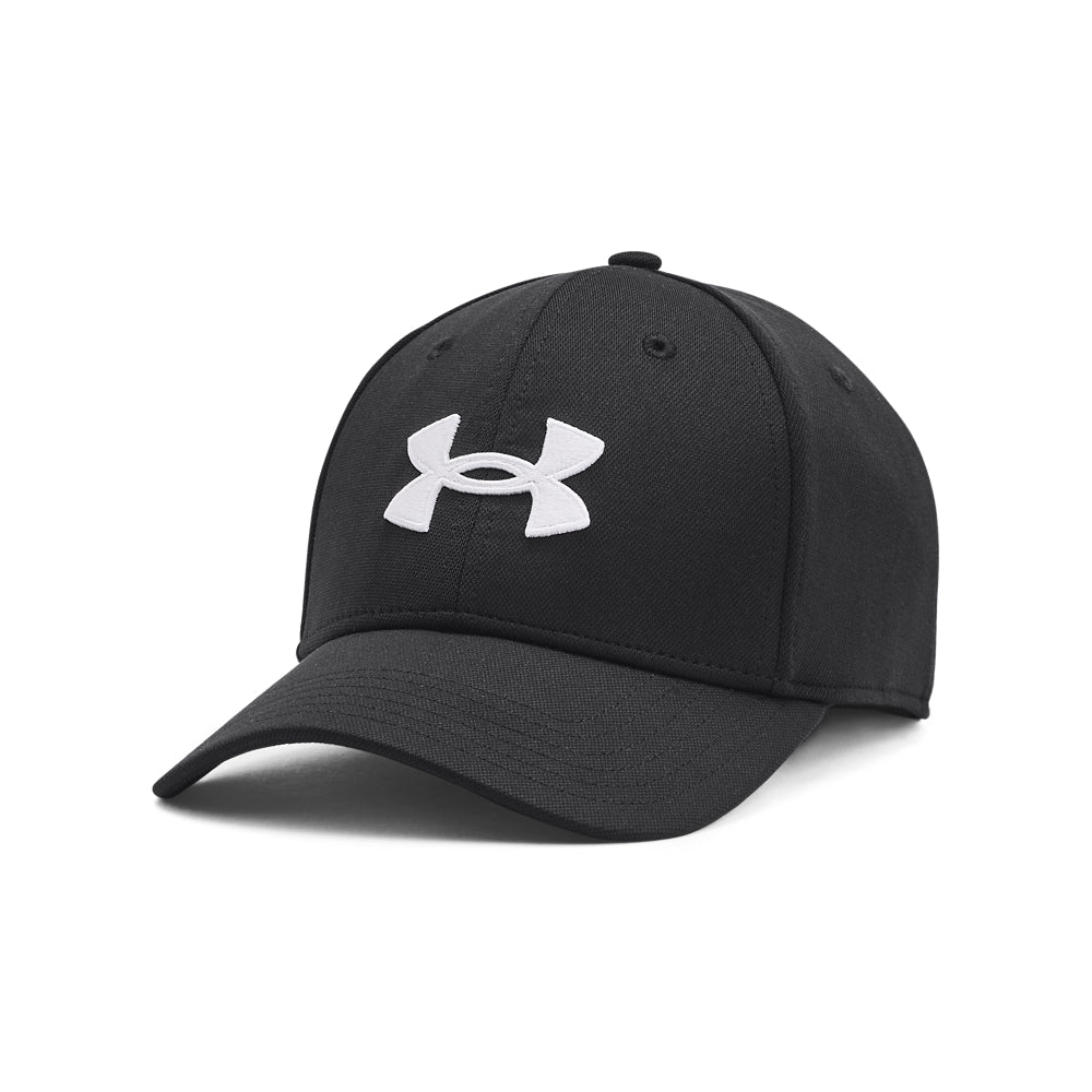 Under Armour Blitzing Cap Black White logo