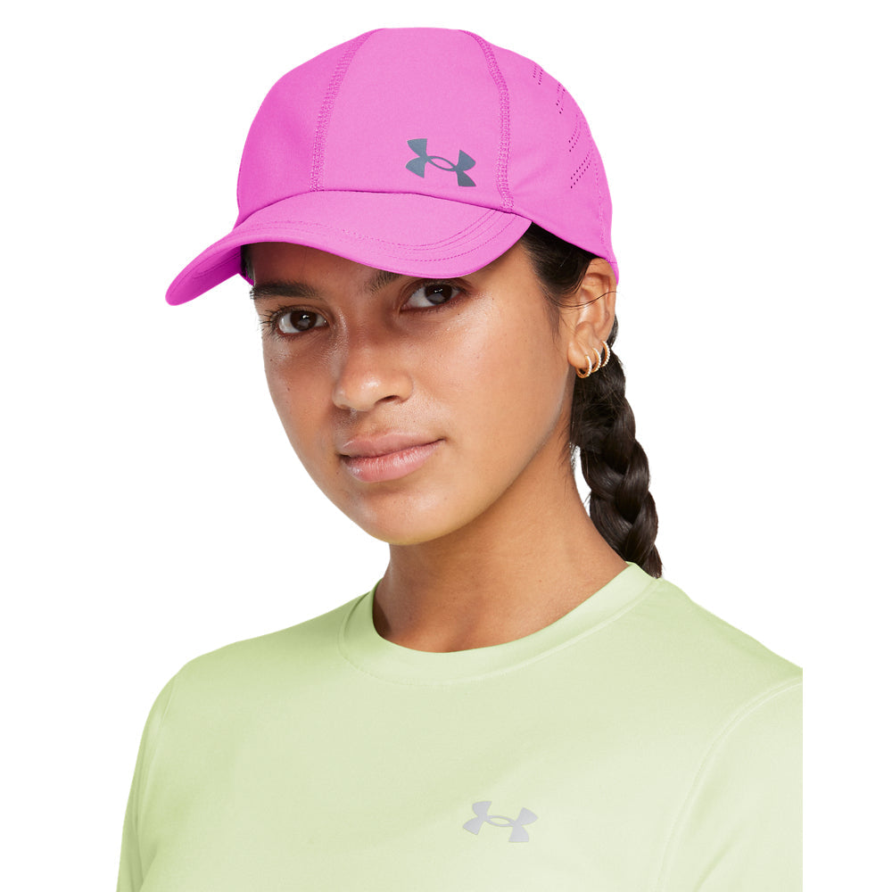 Under Armour Launch Adjustable Cap Pink