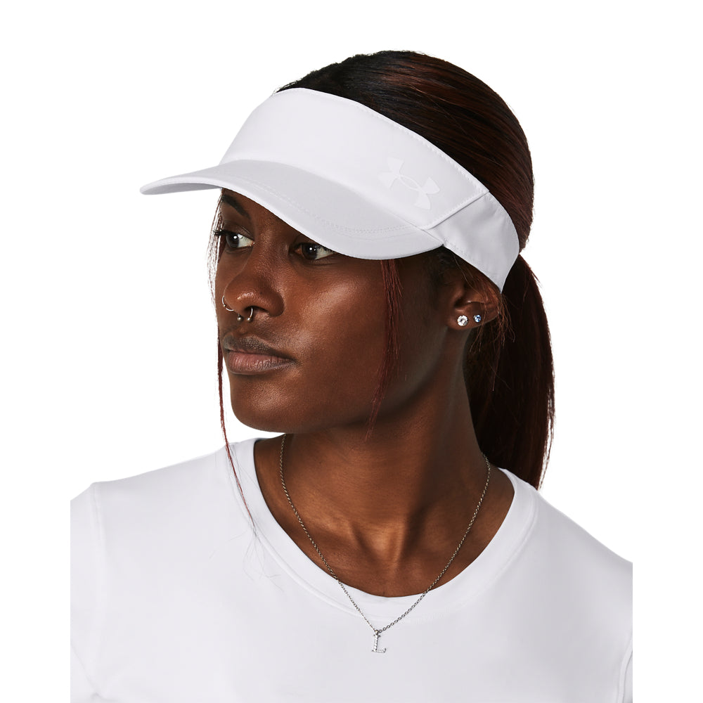 Under Armour Launch Run Visor White