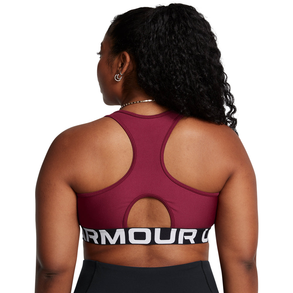 Under Armour Heatgear® Authentics Mid Branded Sports Bra