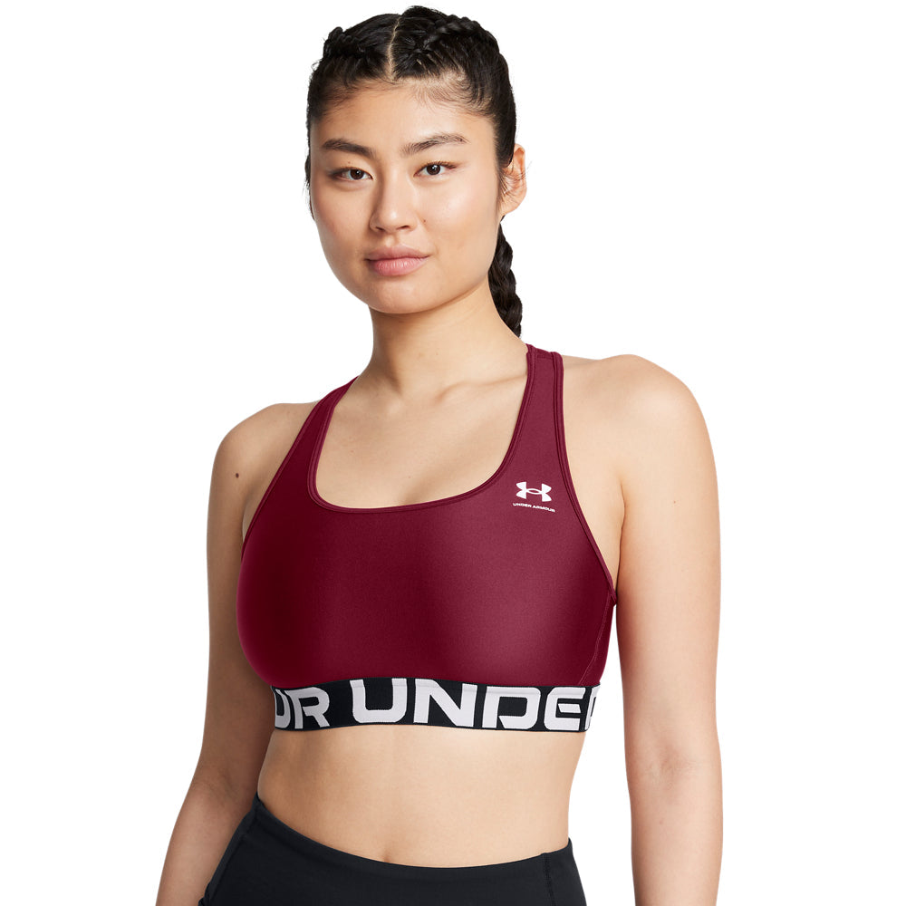 Under Armour Heatgear® Authentics Mid Branded Sports Bra