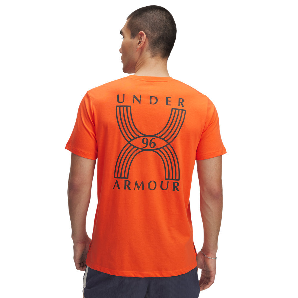 Under Armour Run 96 Short Sleeve Tee Orange