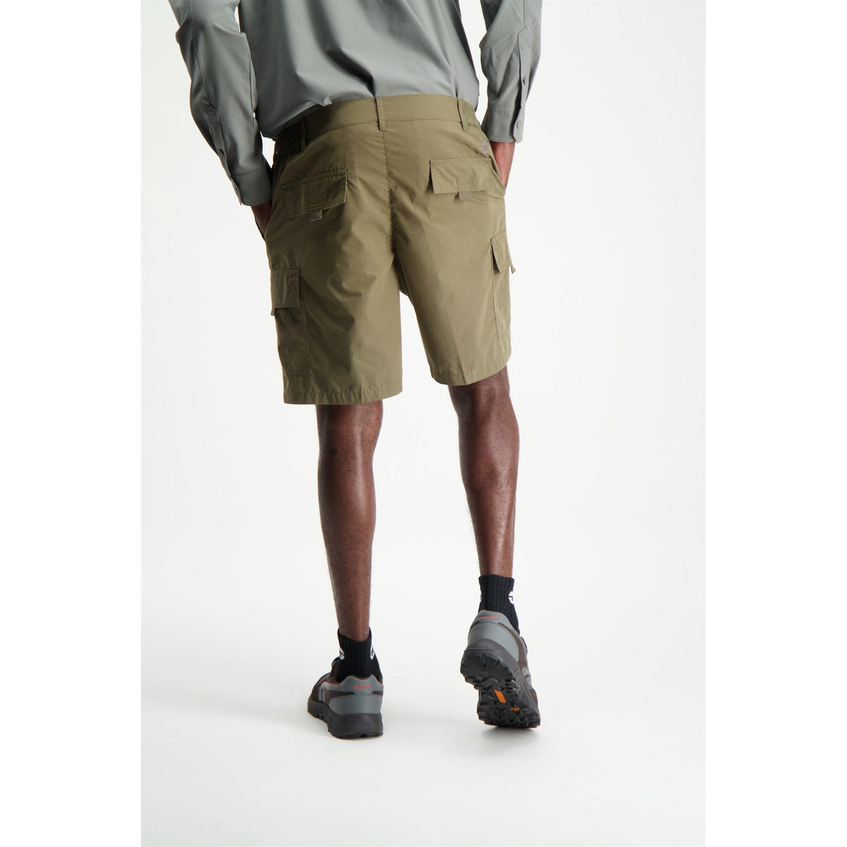 Durable Quick-Dry Men&#39;s Utility Cargo Shorts with Stash Pockets
