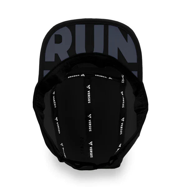 Versus Black Obsidian Running Cap