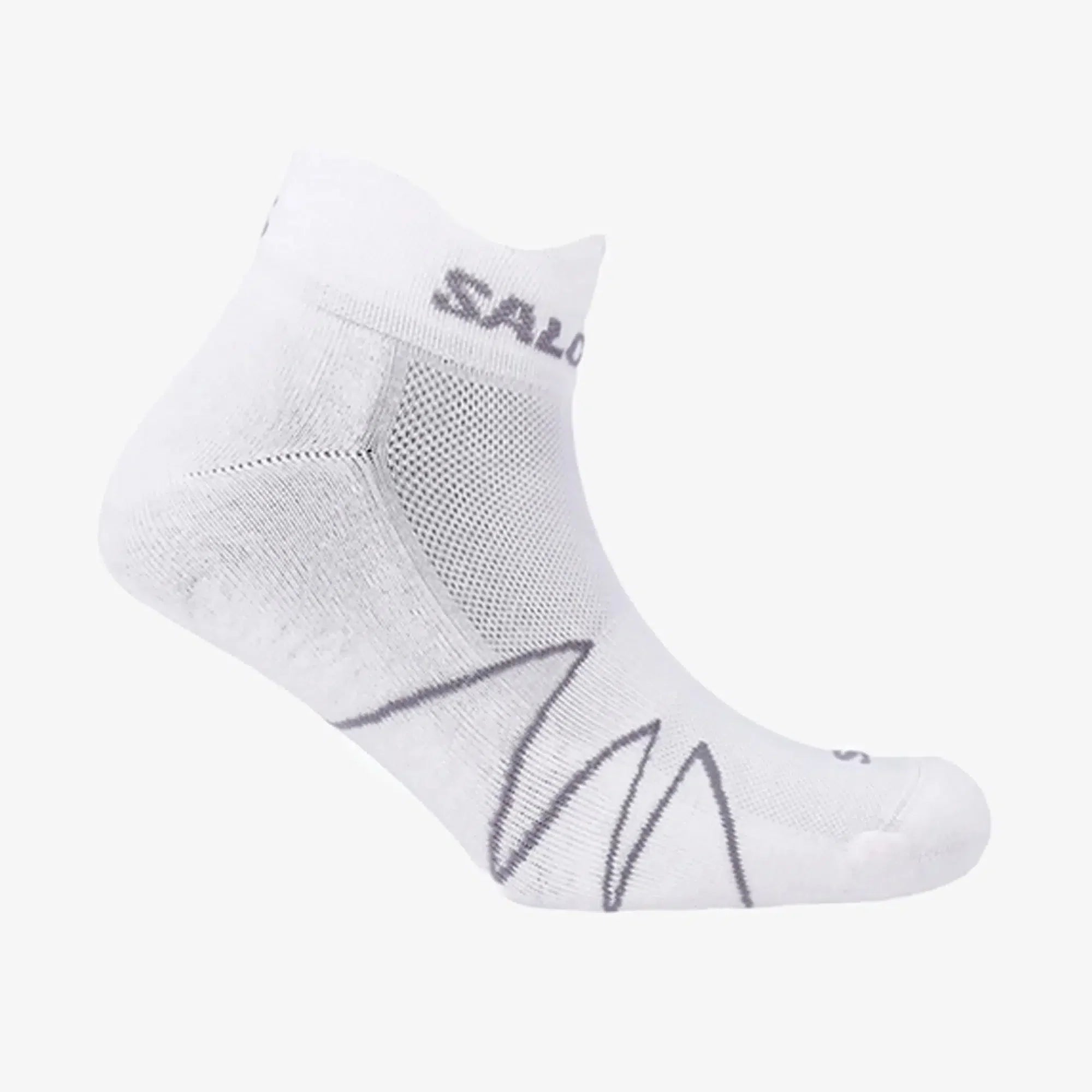 Salomon XA Sonic Performance Ankle Socks - Cushioned Comfort, Breathable Mesh